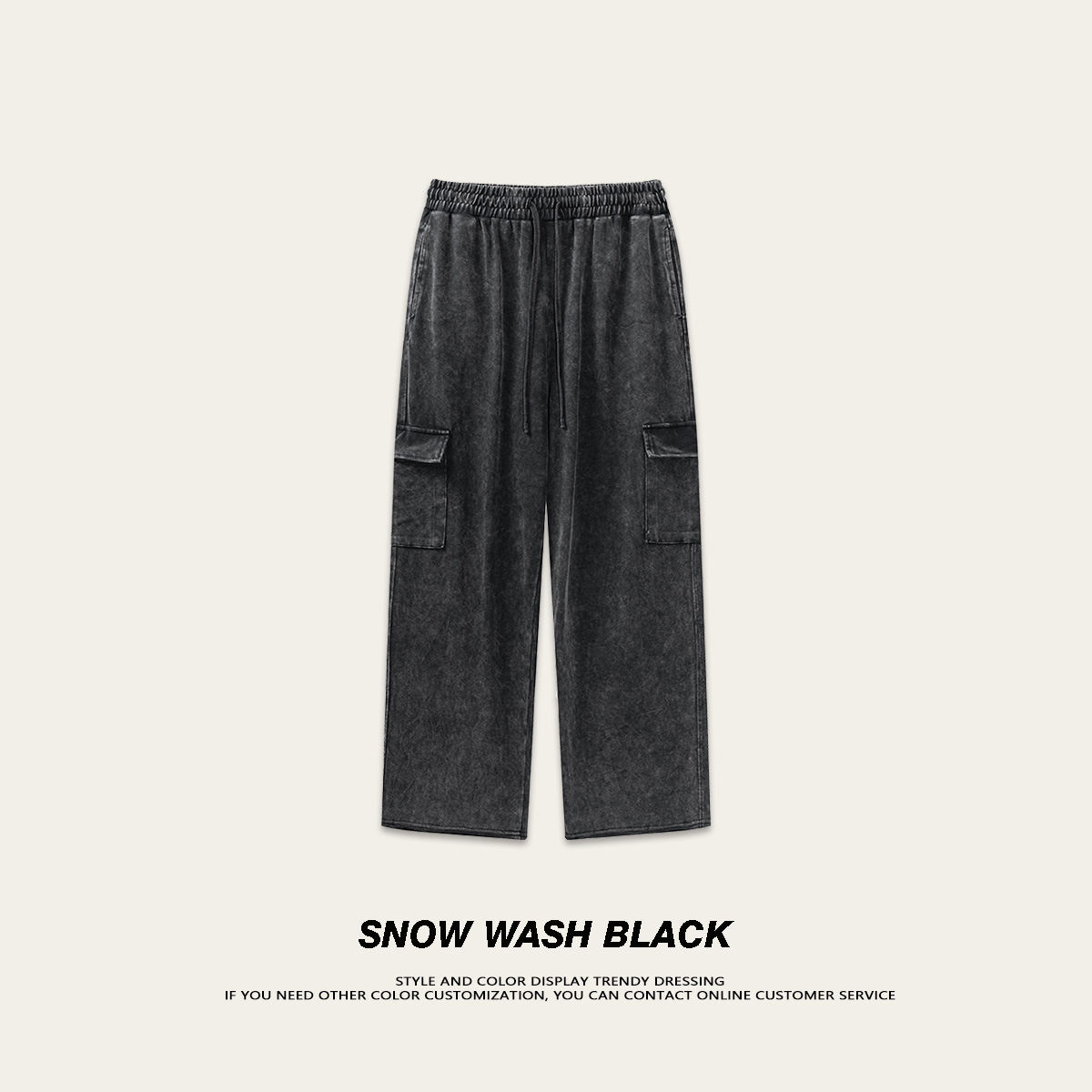 Snow Wash Black