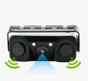 Sistema de Sensor de aparcamiento para coche 4 en 1, cámara de visión trasera, 2 indicadores, alarmas de zumbador + 1 PANTALLA, Radar de marcha atrás, ayuda para marcha atrás de coche - Product Image 4