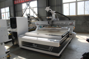 Nueva LÍNEA DE enrutador CNC de un solo husillo ATC 7*9 pies cambio automático de herramientas anidado ATC 7*9 pies/máquina de carpintería CNC con mesa de vacío - Product Image 5