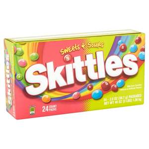 Skittlescandyトロピカルフルーツ標準サイズ36ユニット2.20キログラムハラール認定シュガーキャンディー甘い酸っぱいフルーツボックスミント - Product Image 5