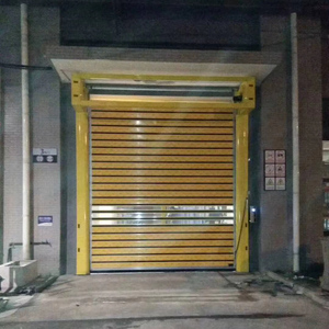 Công nghiệp điện hợp kim nhôm chống cháy cán màn trập cửa nhanh chóng nhập cảnh và Xuất Cảnh cán màn trập cửa nhà cung cấp - Product Image 6