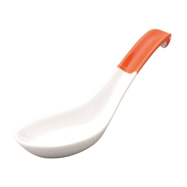 Cuchara de cerámica Renge Grande Naranja