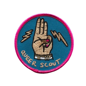 Cá nhân thêu Scout vá chất lượng cao chủ đề logo cho quân đội và sử dụng trại - Product Image 3