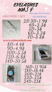 ขนตาปลอมทำมือก้านยาว2D-20D ขนตาขนมิงค์หลวมพร้อมฐานอ่อนนุ่มเพิ่มวอลลุ่ม - Product Image 3
