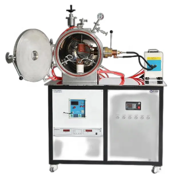 5KG 10KG 20KG laboratorio piccolo forno di fusione a induzione sottovuoto in vendita