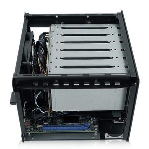 Sistema de servidor Disco duro interno Personal 6 Bay Server Computer B365 Seis ranuras de disco duro Nas Cloud Storage para Home Company - Product Image 2