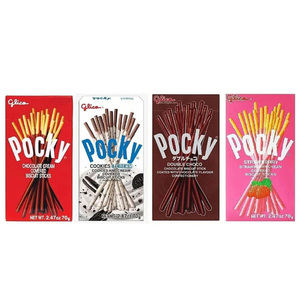 ポッキーミルキー抹茶35grx120ボックス卸売ポッキーダブルチョコビスケットスティック39gx10ボックスx12ブロック