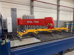 Sistema automático de carga y descarga industrial para máquina de corte láser de metal Precio de almacenamiento de estante de chapa de acero