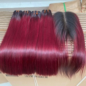 100% 越南生发假发，价格优惠，超光滑Jen Color 06顶级品质天然人发
