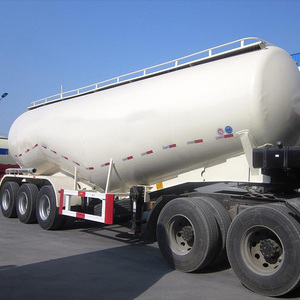 Bulk <strong>Cement</strong> Tank Trailer 3 Axel <strong>30</strong> 40 50 <strong>Ton</strong> Air Suspension or Mechanical Suspension <strong>Cement</strong> Semi Trailer for Sale