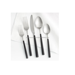Dinnerware Black <strong>Design</strong> <strong>Flatware</strong> Cutlery Finishing with Standard Size Kitchenware <strong>Design</strong> Also Cheap Price Highly Shaped - Product Image 5