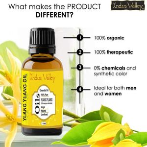 100% Pure Essential <strong>Oil</strong> Ylang Ylang Hair Skin Cosmetic Care <strong>Oil</strong> 15ml Best for Aromatherapy Home Diffusers Essential <strong>Oil</strong> OEM - Product Image 4