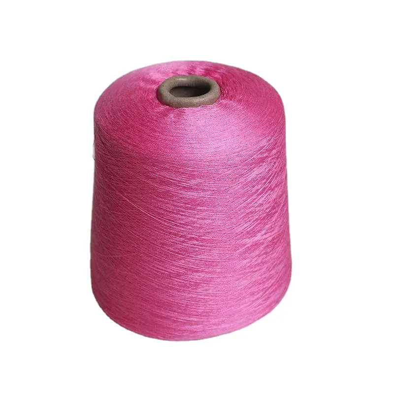 Wholesale Dyed Viscose Rayon Filament Thread 100% Viscose Spun Yarn Price