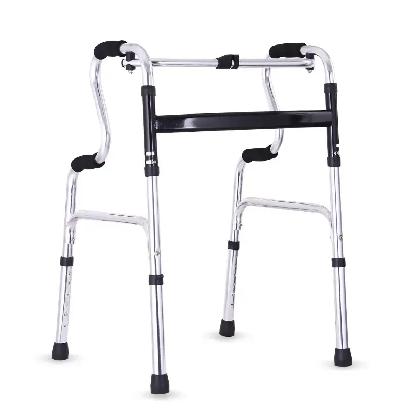 접이식 높이 조절 알루미늄 장애인 노인 이동성 보행 프레임 노인을위한 보행기 보조 장치