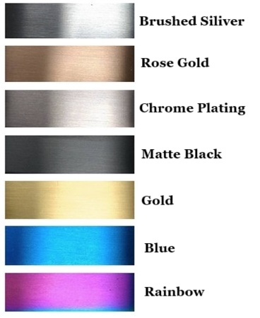 Color de revestimiento PVD