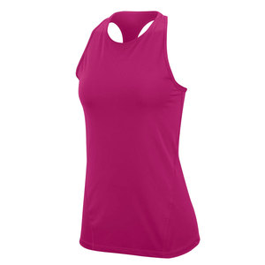 Women's Breathable Workout Fitness <strong>Tank</strong> Top Plus Size XS Cute Colors Activewear Mesh <strong>Pattern</strong> Yoga Top by Standard International - Product Image 1