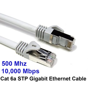 Cable de conexión Ethernet Cat6A de alta velocidad 10Gbps 23AWG CAT 6A Shield Cables de comunicación UTP FTP SFTP Rj45 Cable de conexión - Product Image 3