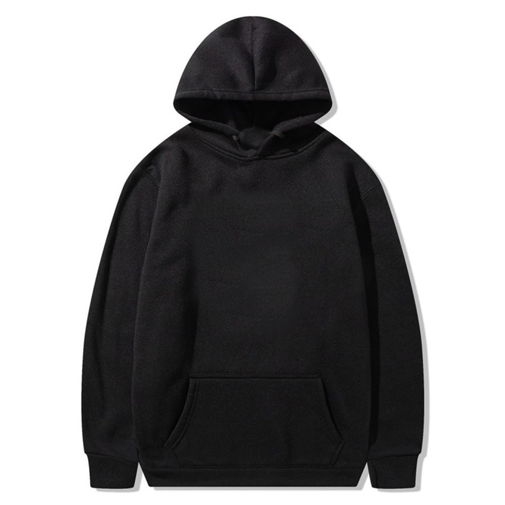 Black with white text