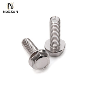 High Quality and <strong>Cost</strong>-effective Stainless Steel Hexagon Flange Head Fully Threaded Bolts for <strong>Fixing</strong>