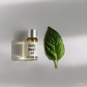 Uçucu yağ tedarikçiler aromatik difüzör yağlar kutsal fesleğen uçucu yağ hava temizleyici nemlendirici ve aromaterapi kullanımı için - Product Image 3