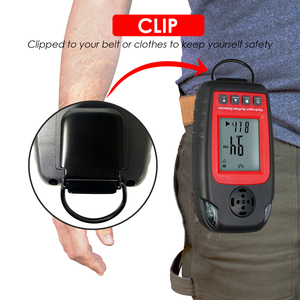 Rilevatore digitale portatile di idrogeno solforato H2S Monitor 0 ~ 100ppm elettrochimico H2S sensore con retroilluminazione schermo LCD - Product Image 5