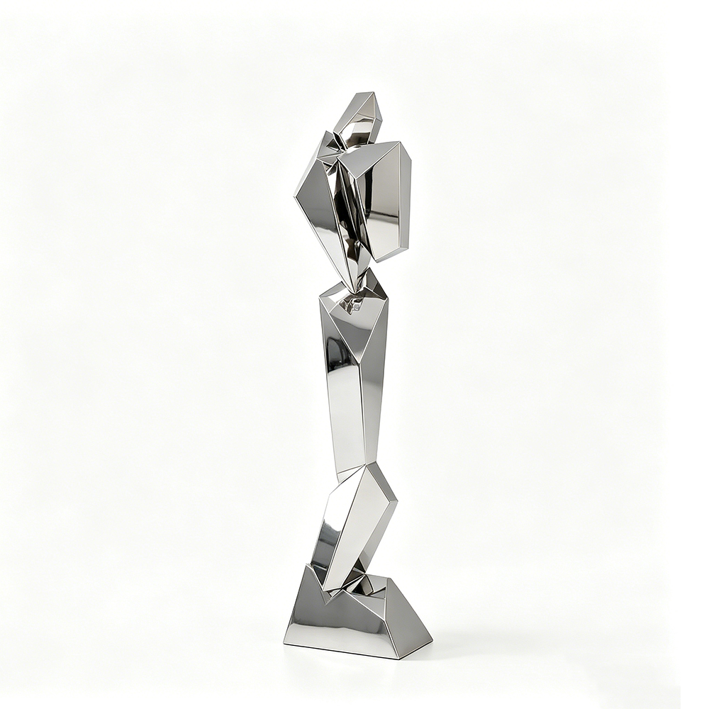 Polished surface treatment of stainless steel