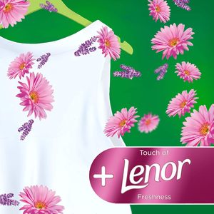 Ariel All-in-1 bakla + Lenor tazelik yıkama sıvısı kapsül, 43 yıkar yeşil