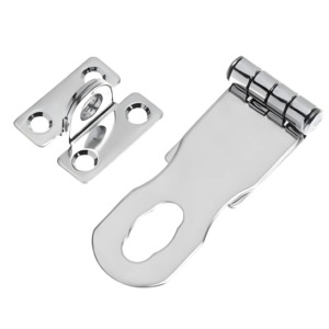 回転アイロック安全<span class=keywords><strong>Hasp</strong></span>ラッチ固定プレートステンレス鋼304 (小型) ボートヨット釣り用海洋アクセサリー