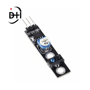 Sensor de seguimiento de pista de línea infrarroja IR TCRT5000 para evitar obstáculos para Arduino 1 Módulo de seguimiento de canal AVR ARM PIC DC 5V