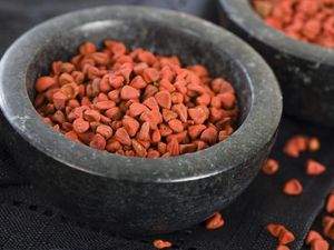 Olmayan gdo hiçbir katkı annatto tohumları hiçbir renk eklendi koyu turuncu kırmızı kurutulmuş annatto fındık gıda bixa orellana ile en iyi kalite annatto - Product Image 3