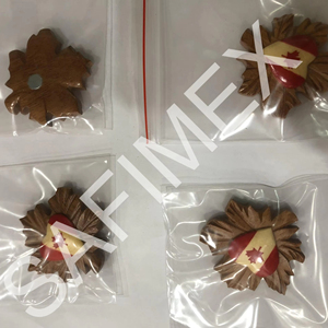 Handmade truyền thống bằng gỗ tủ lạnh nam châm paperweight & bia Opener với hình dạng không đều-Cảm ơn bạn món quà bằng gỗ mảng - Product Image 1