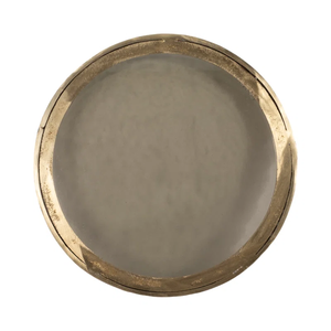 高品质圆形上菜拼盘新设计镀金支架装饰铝托盘，用于上菜 - Product Image 4