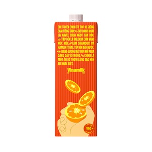 Vinamilk - Fruit <strong>juice</strong> - Orange <strong>Juice</strong> 100% - Box 1L X 12 Boxes Per Carton - Product Image 4
