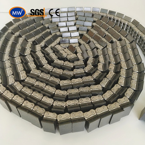Wholesale MW 08B-<strong>G2</strong> Rubber Coated <strong>Chain</strong> with U Type Attachments Conveyor Roller <strong>Chain</strong> for Transmission - Product Image 2