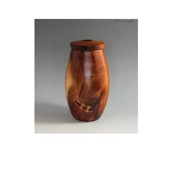 Urna de cremación de madera decorativa grande, urna de cremación para cenizas humanos y suministros funerarios, caja de madera de la mejor calidad