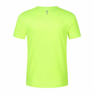 サマーランニングスポーツTシャツ男性用スキニークイックドライシャツジムフィットネストレーニング超弾性Tシャツ男性用ジョギング服 - Product Image 4