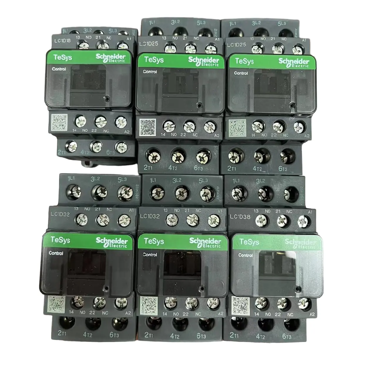 Schneider-contactor magnético LC1 ac original, distribuidor oficial autorizado