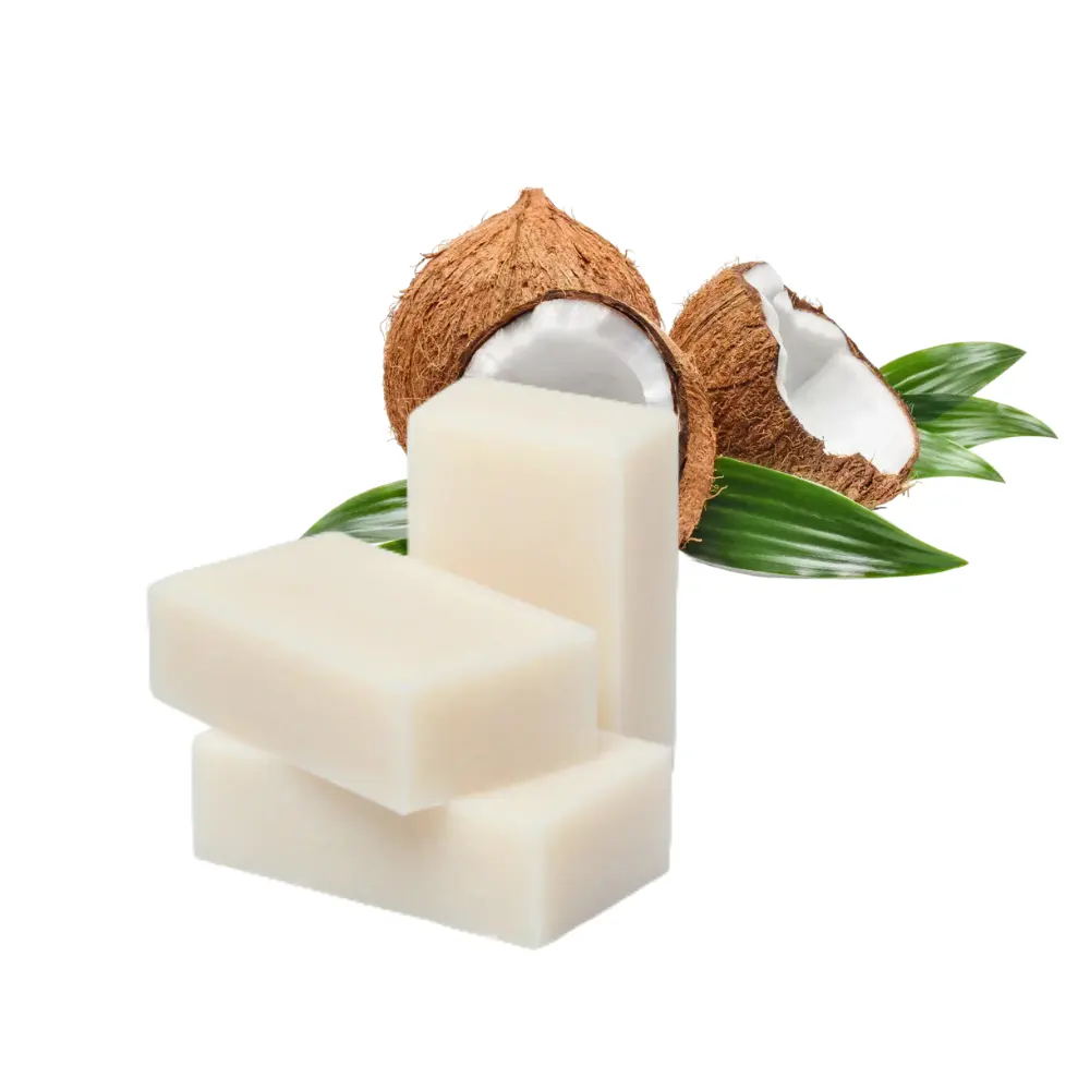 Miglior prezzo sapone da bagno di cocco dimensioni personalizzate 100% cocco fatto a mano per il corpo/bagno di mano sapone di cocco pulizia