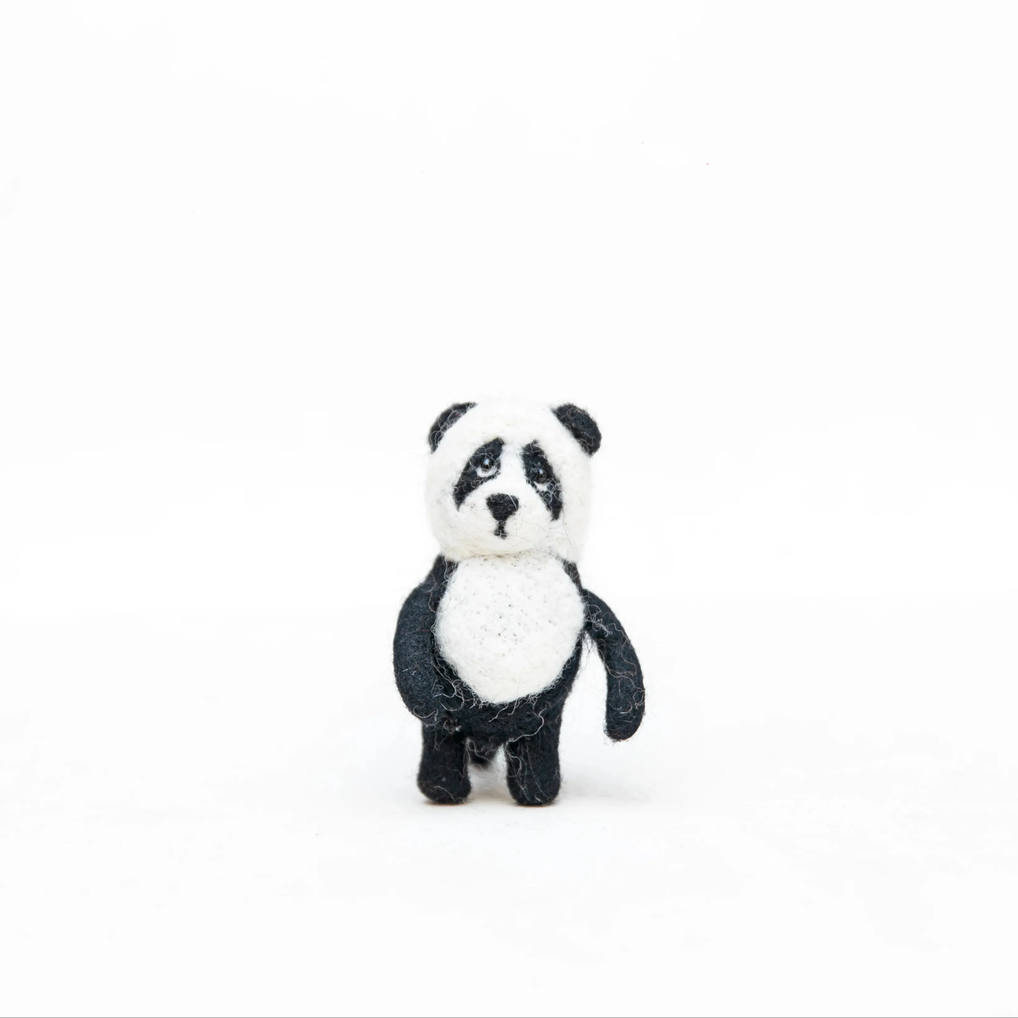 Adorable Eco-Friendly Felt Animal Toys Collection - Handcrafted Soft Plush Creatures for Imaginative Play