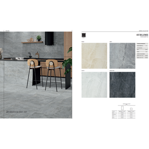 Tuyệt vời, Kích thước 60x60. Mat sàn gạch sứ. Màu xám, xám đậm, be và trắng. Cũng có sẵn trong 60x120. - Product Image 1