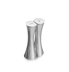 金属製スプリンクラー塩ペッパーシェーカー2個セット家庭用キッチン用品ダイニングテーブルデコサービング使用 - Product Image 1