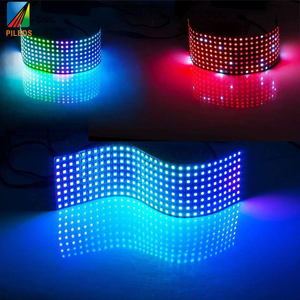 8*8 16*16 8*32 LED-Matrix licht Panel-Modul SMD 5050 RGB Voll farbdisplay Flexibler LED-Pixel-Bildschirm - Product Image 5