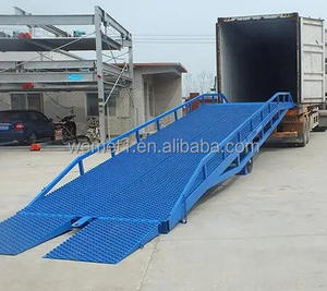 Rampa de muelle móvil, rampa hidráulica de carga de contenedor, nivelador de muelle móvil, control manual, precio más barato - Product Image 2