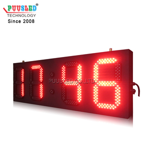 Pantalla led de temperatura, reloj de alta temperatura, temperatura de humedad, 7 segmentos