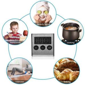 Timer elettronico con faccia di ferro Super rumoroso da cucina per cucinare e cucinare le uova Timer per il conto alla rovescia per studenti Manager - Product Image 5