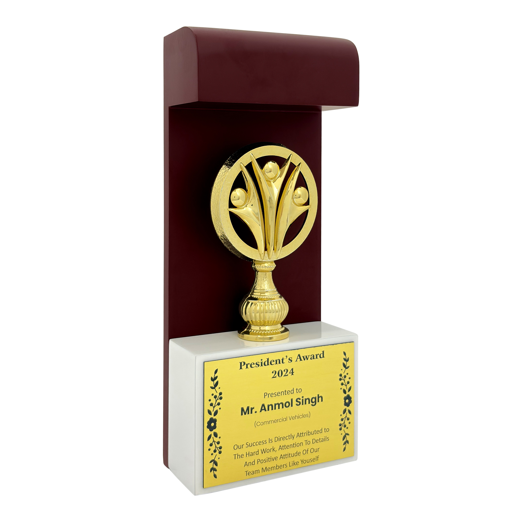 Wooden Plastic trophy best <strong>award</strong> Elegant Medal for Corporate Events sports use welcome gift custom made design promotional <strong>award</strong> - Product Image 3