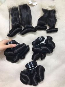 ขายส่งคุณภาพดีที่สุด SDD Bouncy โค้ง 100% ผมมนุษย์ธรรมชาติสําหรับผู้หญิงผิวดําจากเวียดนามมนุษย์ผมขยาย