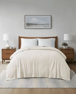 Premium hotel fleece blankets OEM <strong>ODM</strong> <strong>produced</strong> in Pakistan with custom sizes and MOQ for hospitality distributors - Product Image 1