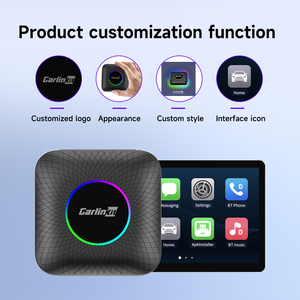 Carlinkit Box 4GB 64GB Sm6225 Tbox LED Android Auto GPS Carplay Drahtloser USB-Adapter ai Box Dongle für Netflix Youtube Apple