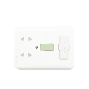 ซ็อกเก็ตติดผนังและสวิตช์ ominsu GA01 1สวิตช์2ขา10A 250V สีขาวดีไซน์ใหม่ - Product Image 5